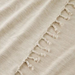 Decke L 200 X B 140cm DUNES In Beige -Küche Store butlers decke l 200 x b 140cm dunes in beige 3