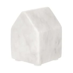 Deko-Haus L 6 X H 9cm BLOCKHOUSE In Weiß -Küche Store butlers deko haus l 6 x h 9cm blockhouse in weiss 4