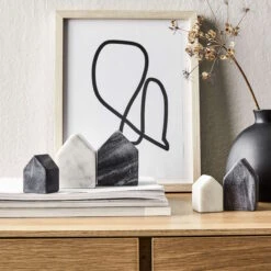 Deko-Haus L 6 X H 9cm BLOCKHOUSE In Weiß -Küche Store butlers deko haus l 6 x h 9cm blockhouse in weiss 8