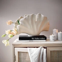 Küche Store -Küche Store butlers deko objekt blatt hohe 21cm ginkgo in creme 1