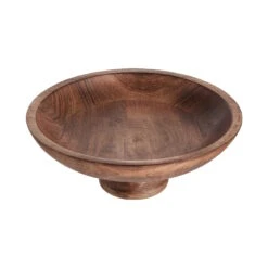 Deko-Schale Mit Fuß Ø30cm MANGO DAYS In Braun -Küche Store butlers deko schale mit fuss o30cm mango days in braun 3