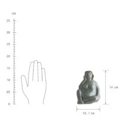 Deko Statue Höhe 14cm POSE In Beige -Küche Store butlers deko statue hohe 14cm pose in beige 2