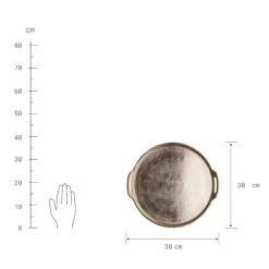 Deko-Tablett Ø38cm BANQUET In Gold -Küche Store butlers deko tablett o38cm banquet in gold 2