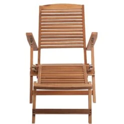 Gartenliege Mit Fußteil WEEKENDER In Braun -Küche Store butlers gartenliege mit fussteil weekender in braun 2