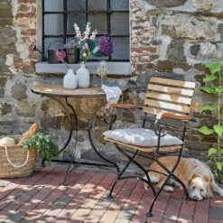 Küche Store -Küche Store butlers gartentisch halbrund parklife in schwarz natur 1