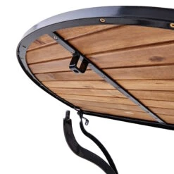 Gartentisch Halbrund PARKLIFE In Schwarz-Natur 24 Gartentisch Halbrund PARKLIFE In Schwarz-Natur -Küche Store butlers gartentisch halbrund parklife in schwarz natur 8