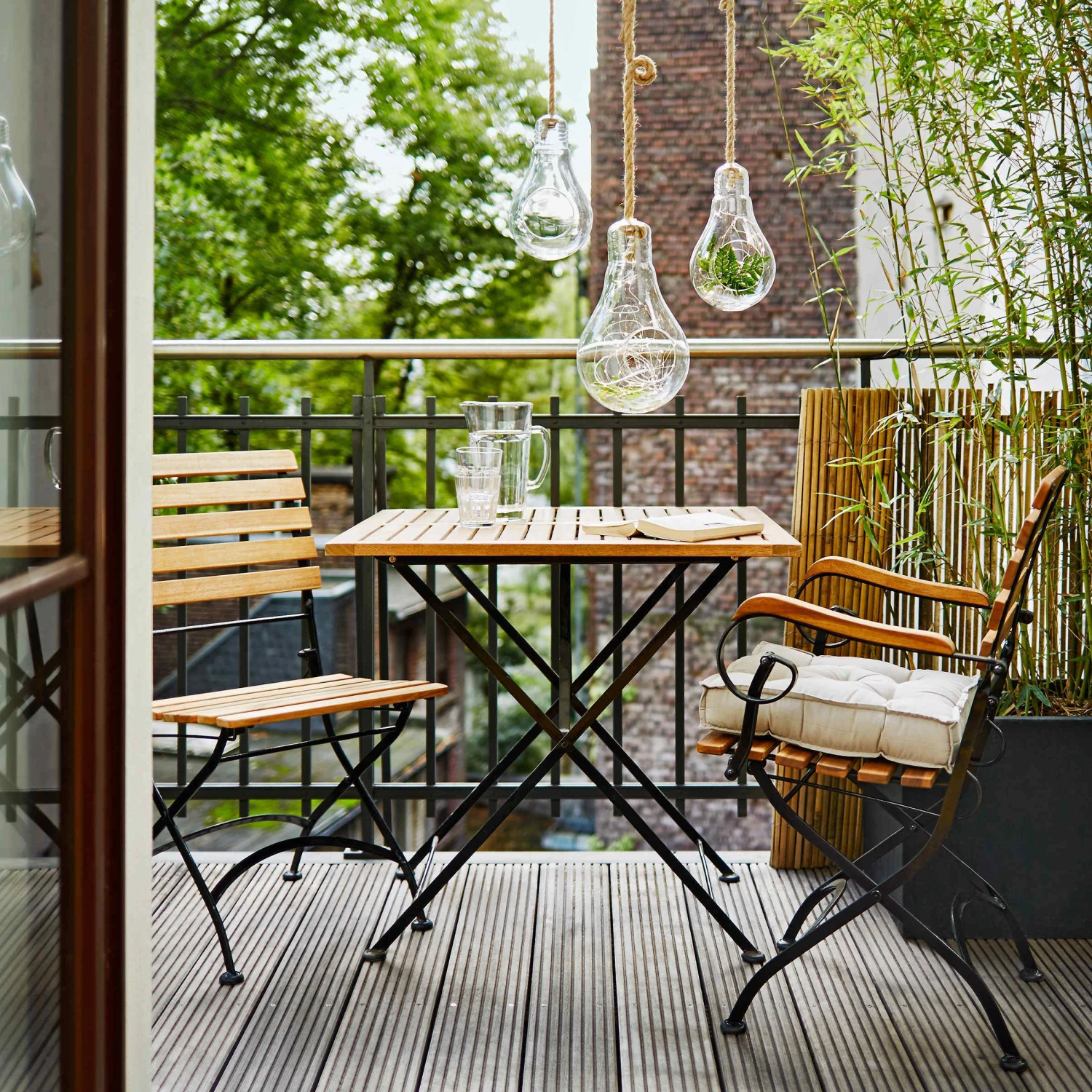 Gartentisch Klappbar PARKLIFE In Schwarz-Natur 2 Gartentisch Klappbar PARKLIFE In Schwarz-Natur – Bild 2