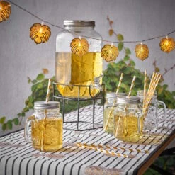 Getränkespender 2-teilig REFRESH In Transparent -Küche Store butlers getrankespender 2 teilig refresh in transparent 4