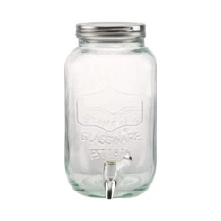 Getränkespender 3,5 L REFRESH In Transparent -Küche Store butlers getrankespender 3 5 l refresh in transparent 2