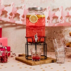 Getränkespender 3,5 L REFRESH In Transparent -Küche Store butlers getrankespender 3 5 l refresh in transparent 5