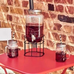 Getränkespender 3,5 L REFRESH In Transparent -Küche Store butlers getrankespender 3 5 l refresh in transparent 7