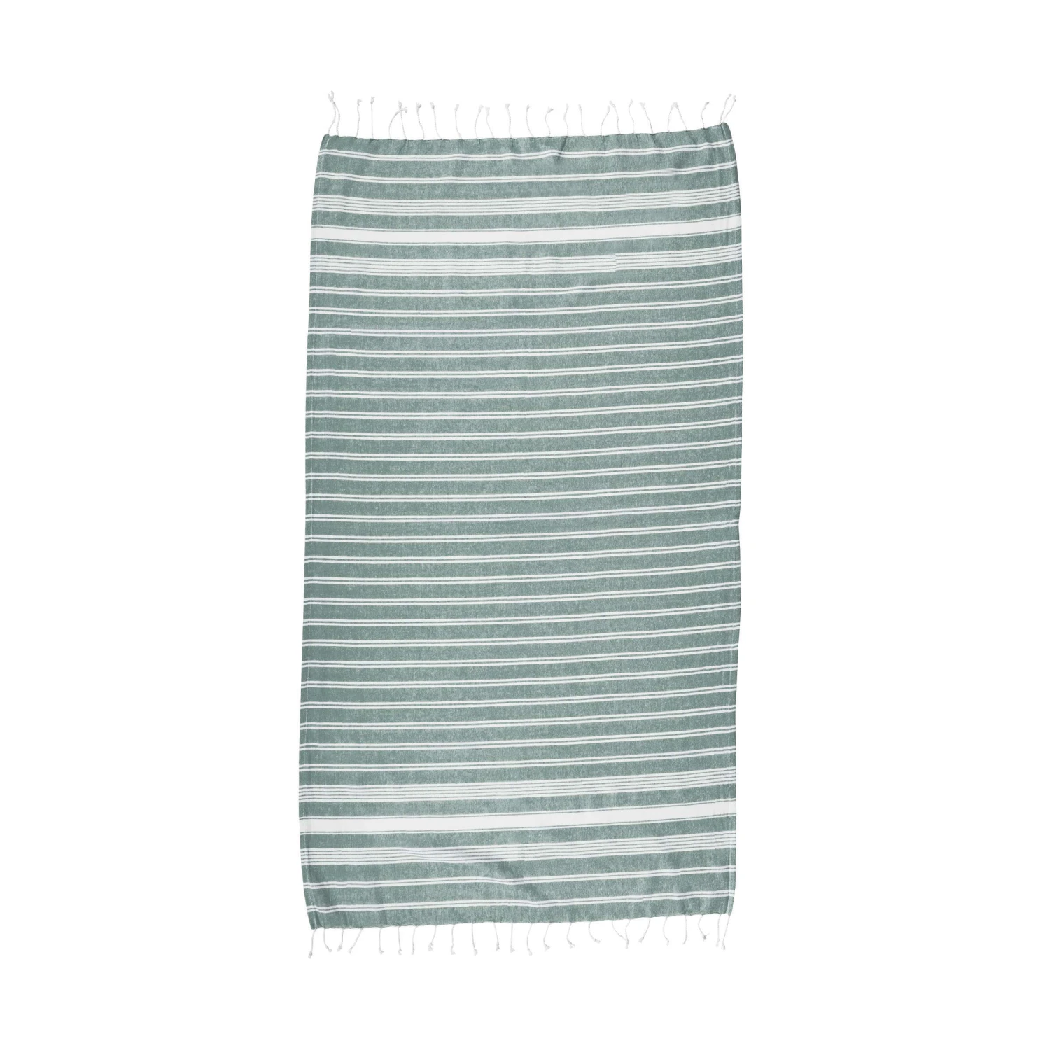 Hamamtuch L 170 X B 90cm SURFSIDE In Dunkelgrün 2 Hamamtuch L 170 X B 90cm SURFSIDE In Dunkelgrün – Bild 2