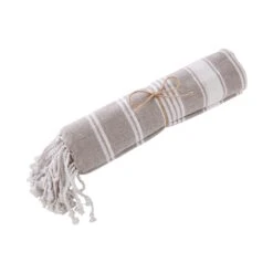 Hamamtuch L 170 X B 90cm SURFSIDE In Taupe -Küche Store butlers hamamtuch l 170 x b 90cm surfside in taupe 2