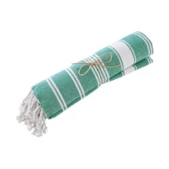 Hamamtuch L 170 X B 90cm SURFSIDE In Türkis -Küche Store butlers hamamtuch l 170 x b 90cm surfside in turkis 3