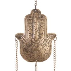 Hängedekoration "Fatimas Hand" Länge 55cm BALI In Gold -Küche Store butlers hangedekoration fatimas hand lange 55cm bali in gold 3
