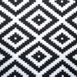 In- & Outdoor-Teppich Ethno/Rauten L 200 X B 150cm COLOUR CLASH In Schwarz-Weiß -Küche Store butlers in and outdoor teppich ethno rauten l 200 x b 150cm colour clash in schwarz weiss 6