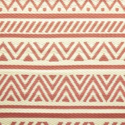 In- & Outdoor-Teppich Streifen Ø150cm COLOUR CLASH In Hellrot-Creme -Küche Store butlers in and outdoor teppich streifen o150cm colour clash in hellrot creme 3