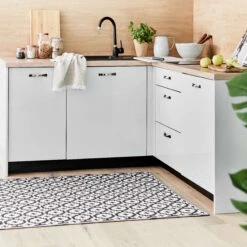 In- & Outdoorteppich Mosaik L 180 X B 120cm COLOUR CLASH In Schwarz -Küche Store butlers in and outdoorteppich mosaik l 180 x b 120cm colour clash in schwarz 9