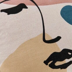 Kissen Line Art L 50 X B 50cm MOOD INDIGO In Bunt -Küche Store butlers kissen line art l 50 x b 50cm mood indigo in bunt 4