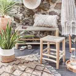 Korb Rund Ø35cm COTTON BRAID In Natur-Weiß -Küche Store butlers korb rund o35cm cotton braid in natur weiss 4