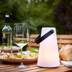 Küche Store -Küche Store butlers led outdoor lampe mit 8 fachem farbwechsel light up in weiss 1