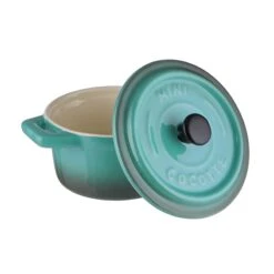 Mini-Auflaufform Rund 190ml C'EST SI BON In Petrol -Küche Store butlers mini auflaufform rund 190ml cest si bon in petrol 2