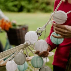 Outdoor Lichterkette 10 Lichter OPEN AIR In Grün -Küche Store butlers outdoor lichterkette 10 lichter open air in grun 3