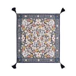 Picknickdecke L 175 X B 154cm BETWEEN FLOWERS In Dunkelblau -Küche Store butlers picknickdecke l 175 x b 154cm between flowers in dunkelblau 2