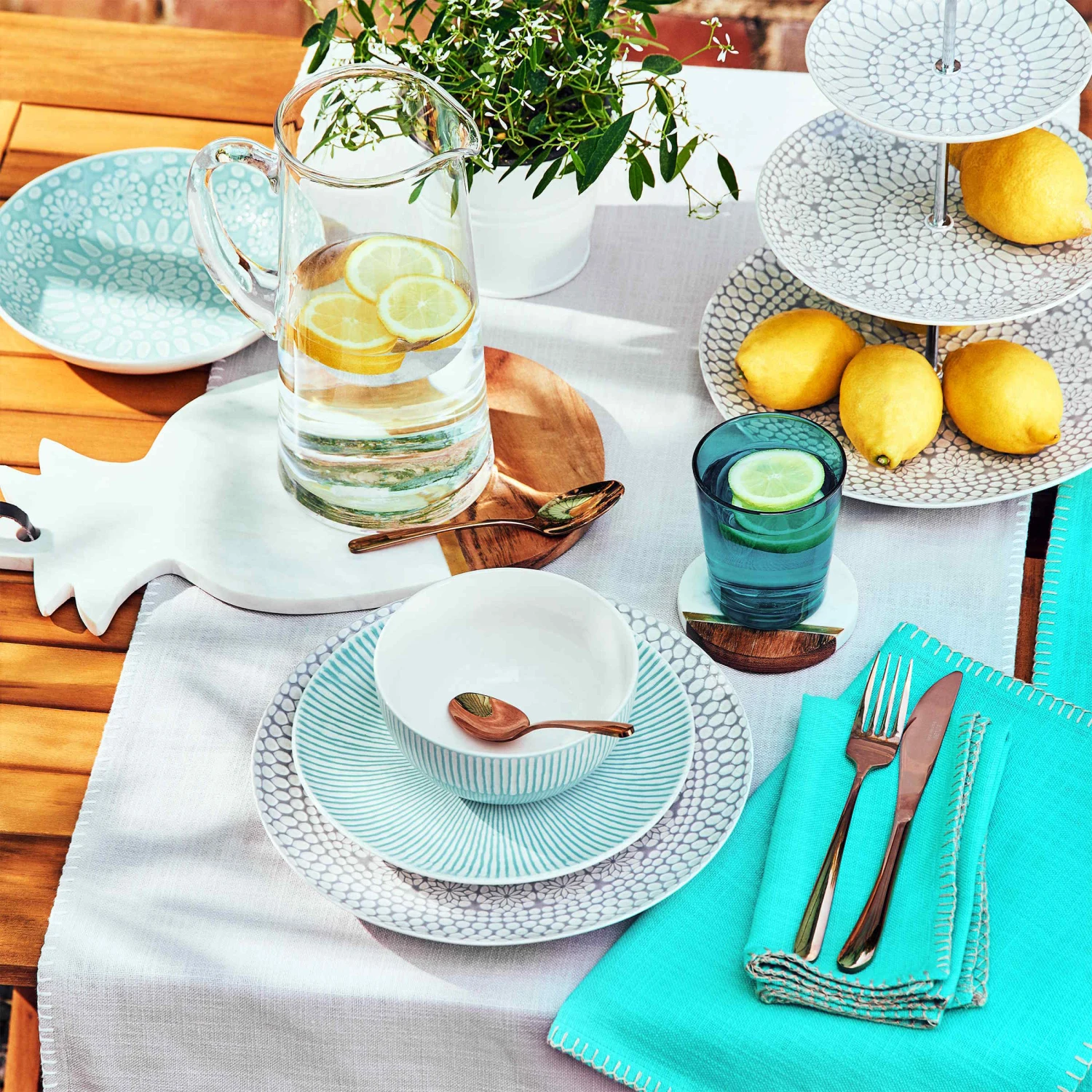 Platzset 35x47 Cm FINCA In Grau 3 Platzset 35x47 Cm FINCA In Grau – Bild 3