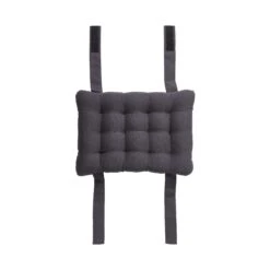 Sitzkissen Mit Klettverschluss L 36 X B 25cm SOLID In Anthrazit 11 Sitzkissen Mit Klettverschluss L 36 X B 25cm SOLID In Anthrazit -Küche Store butlers sitzkissen mit klettverschluss l 36 x b 25cm solid in anthrazit 3