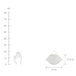 Spiegel Augenform L 27 X B 17cm CARAT In Gold 7 Spiegel Augenform L 27 X B 17cm CARAT In Gold -Küche Store butlers spiegel augenform l 27 x b 17cm carat in gold 2