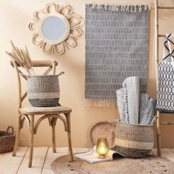 Spiegel Blumenförmig Ø52cm COTTAGE In Natur -Küche Store butlers spiegel blumenformig o52cm cottage in natur 5