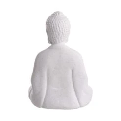 Statue Höhe 22cm BUDDHA In Weiß 9 Statue Höhe 22cm BUDDHA In Weiß -Küche Store butlers statue hohe 22cm buddha in weiss 4