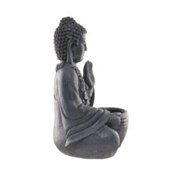 Statue Mit Blumentopf Höhe 69cm BUDDHA In Dunkelgrau 11 Statue Mit Blumentopf Höhe 69cm BUDDHA In Dunkelgrau -Küche Store butlers statue mit blumentopf hohe 69cm buddha in dunkelgrau 4
