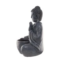 Statue Mit Blumentopf Höhe 69cm BUDDHA In Dunkelgrau 13 Statue Mit Blumentopf Höhe 69cm BUDDHA In Dunkelgrau -Küche Store butlers statue mit blumentopf hohe 69cm buddha in dunkelgrau 6