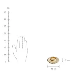 Teelichthalter Blüte Ø10cm GOLDEN NATURE In Gold 5 Teelichthalter Blüte Ø10cm GOLDEN NATURE In Gold -Küche Store butlers teelichthalter blute o10cm golden nature in gold 2