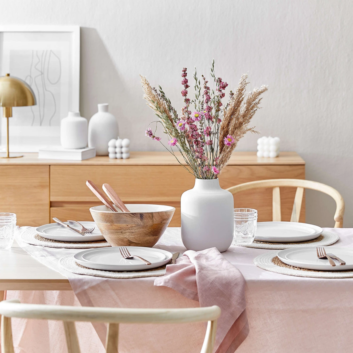 Trockenblumen Blumenstrauß FLOWER MARKET In Bunt 2 Trockenblumen Blumenstrauß FLOWER MARKET In Bunt – Bild 2