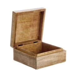 Truhe Mit Schnitzerei L 17 X B 17cm TREASURE In Hellbraun-Gold -Küche Store butlers truhe mit schnitzerei l 17 x b 17cm treasure in hellbraun gold 4