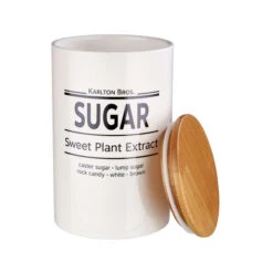 Vorratsdose Sugar 1100ml KARLTON BROS. In Weiß 7 Vorratsdose Sugar 1100ml KARLTON BROS. In Weiß -Küche Store butlers vorratsdose sugar 1100ml karlton bros in weiss 2
