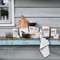 Vorratsdose Sugar 1100ml KARLTON BROS. In Weiß 9 Vorratsdose Sugar 1100ml KARLTON BROS. In Weiß -Küche Store butlers vorratsdose sugar 1100ml karlton bros in weiss 4